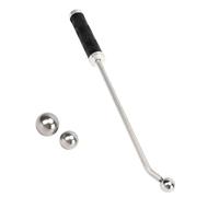 Stainless Steel Wind Instrument Repair With 3 Spheres & Ergonomic Handle For Trumpet Saxophone Trombone Trumpet Dent Removal Tool
