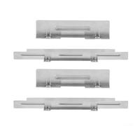 Stainless Steel Wind SHIELDs for 17 22 Inch Griddles, Magnetic BBQ Wind Guard Blocks Drafts, Heat Resistant Screen Improves Cooking Efficiency, For(22inches)
