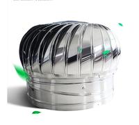 Stainless Steel Wind Turbine Roof Ventilator Weatherproof Attic Air Vent for Efficient Airflow in Homes & Farm BuildingsSpinning Vent for Optimal Ventilation