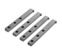 Stainless Steel Window Sash Pivot Bar for Spiral Balances 3 Holes 4pcs | T-shaped Die-cast Structure, Heavy-duty Support, Rustproof Silver Finish, Quick Installation for DIY Repair Projects