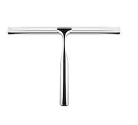 Stainless Steel Window Squeegees Shower Wiper with Suction Hook Bathroom Mirror Wiper Window Glass Cleaning