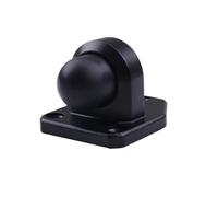 Stainless Steel Windproof Door Stop wi Magnetic Holder, Heavy Duty Noise Reduction Anti-for SLAM Door Stopper for Bedroom or Baroom Doors, Wall Prottor Design to Prevent DAMA and Reduce (LO)