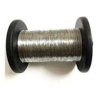 Stainless Steel Wire 100m 304 Stainless Steel Wire Rope 0.2mm .3mm .4mm .5mm .6mm .8mm Soft Cable Rustproof Clothesline Single Core(0.5mm)