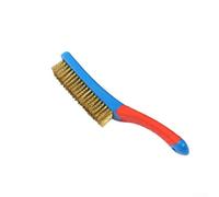 Stainless Steel Wire Brush for Rust Removal - Stiff Bristle Scratch Brush - for versatile Tool for Cleaning Masonry Brickworks Stove Sink - 16cm Lightweight Design