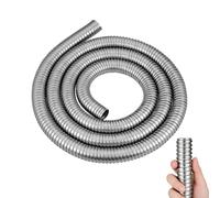 Stainless Steel Wire Cable Protector Spiral Tube 3 Metre | Sealing Wire, Metal Cable Protector Sleeve for Harness Runs, Appliance Backs and Automotive Wiring