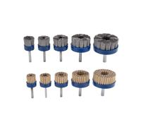 Stainless Steel Wire Deburring Disc Brush - 100mm, 120mm, 165mm Diameter - Flat Polishing Brushes ,1pcs(D120mm)