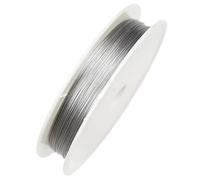 Stainless Steel Wire Gold Color Stainless Steel Wire Beading Rope Cord Fishing Thread String For Necklace Bracelets Jewelry Making Findings(Steel,0.35mm length 45m)