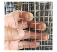 Stainless Steel Wire Mesh Grille 10mm/0.6mm Chicken Coop Fence Decorative DIY Security Netting for Stairs 0.9x13m Durable Metal Mesh Panel
