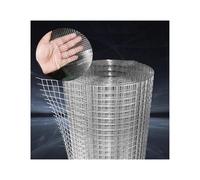 Stainless Steel Wire Mesh Hardware Cloth 1/4" - Durable Poultry Netting, Balcony & Stair Fence, Decorative Garden Fence, 19.7" x 3.3ft, Rust-Resistant Screen