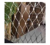 Stainless Steel Wire Mesh Metal Braided Netting Multifunctional Protective Rope Net Heavy-Duty Wire Weave for Outdoor & Indoor Use