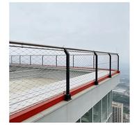 Stainless Steel Wire Mesh Netting, Flexible Safety Net, Metal Railing Fencing, 5/10/15/20cm Security Net, Size L: 2x5m (6.56x16.4ft), & Versatile Protection