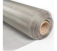 Stainless Steel Wire Mesh Roll 1x1m 4400 Mesh Filter Sn forVents Rodent Proofing Garden UseFine Woven Netting