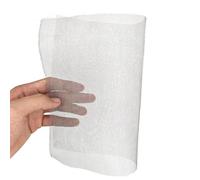 Stainless Steel Wire Mesh Roll, 304 Stainless Steel Woven Wire Filter Screen 20 Mesh 1.1mm Hole Silver Multiple Sizes(7.5x7.5cm)