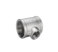 Stainless Steel Wire Port NPT Variable Diameter tee/Inner Wire tee Variable to Small and Medium-Sized Internal SUS304 Pipe Fittings 3 Points 4 Points(G1-1/2*G3/4)