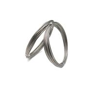 Stainless Steel Wire Rope 304 Stainless Steel Soft Wire Rope Cable Diameter 1.0mm-20mm Crane lifting And Hoisting 7x19 Structure(2.0mm,10Meters)