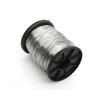 Stainless Steel Wire Rope 304 Stainless Steel Spring Wire Hard/Soft 0.1mm-3.0mm Length 1m/5m/10m Single Strand Bundled Soft Iron Frame(19 x 1.0mm 5m,Soft Wire)