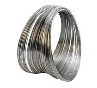 Stainless steel wire rope 304 Stainless Steel Wire Round Rod Single Strand Metal(2.5mm(Hard) 10Meter)