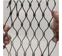 Stainless Steel Wire Rope Cable Mesh Netting for Balcony Protect with 10cm Mesh Size Ideal for Garden Poultry Chicken Wire Netting on Farm Boundary 2x7m