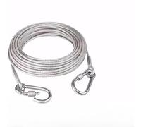 Stainless Steel Wire Rope for Stage Lighting Equipment Rigging Truss Mounting and Multi Purpose Outdoor Use Including Clothesline (A)
