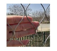 Stainless Steel Wire Rope Net, Flexible Safety Barrier Mesh for Protection, Ideal for Football Field and Garden Use