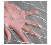 Stainless Steel Wire Rope Netting, Flexible Cable Mesh for Anti-Theft and High-Altitude Fall Protection Safety Net