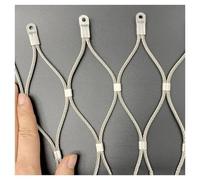 Stainless Steel Wire Rope Netting, Flexible Cable Mesh for Balcony Stair Fall Protection, Animal Barrier, Easy to Cut