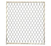 Stainless Steel Wire Rope Netting - Flexible Cable Mesh for Garden, Farm Decor & Safety - Multifunctional Metal Protection Fence - 3X4M (9.8X13.1FT)