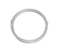 Stainless Steel Wire Rope,Steel Cable 5/10 Meter Steel PVC Coated Flexible Wire Rope Soft Transparent Curtain Cord Complete Specifications 1.0mm~8.0mm(5M,6.0mm)