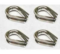 Stainless Steel Wire Rope Thimbles 8MM x4