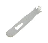 Stainless Steel Wire Tool for T-Post Clips, Fencing Installation & Cement Column Fixing - 9.6 cm / 15.2 cm Compact Hand Tool(E)