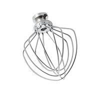 Stainless steel Wire Whip Attachment for KitchenAid Tilt-Head Stand Mixer Accessory K45WW Replacement, Egg Cream Stirrer, Cakes Mayonnaise Whisk, Whipping Egg White, Dishwasher Safe