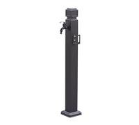 Stainless Steel with Double Nozzle | Weatherproof, Frost-Resistant, UV-Proof | 60 cm, Floor-Mounted, Easy Assembly for Outdoor Gardening and Use