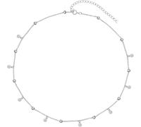 Stainless steel women's tassel necklace short clavicle chain student temperament personality necklace