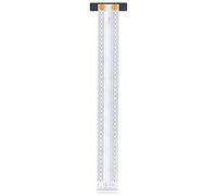 Stainless Steel Woodworking Ruler High Precision Multifunctional Marking Scale for Professional Woodworkers with 400mm Length Rigid Durable Design