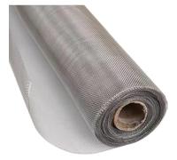 Stainless Steel Woven Wire Mesh 18 Mesh Metal Screen Ventilation Grate Rodent & ct Barrier Fly Screen for Windows 1mm Hole Size& Versatile