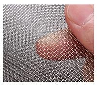 Stainless Steel Woven Wire Mesh 304 Stainless Steel Woven Mesh 20 Mesh Metal Mesh Sheet Air Brick Vent Mesh Cover for Control, Windows, Door, Filter