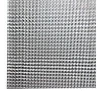 Stainless Steel Woven Wire Mesh - 40 Mesh Count Fine Metal Screen - 15cm x 15cm Sheet - Filter, Vent & DIY Mesh
