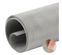 Stainless Steel Woven Wire Mesh Roll, 60 Meshs Filter Screen Sheets, Metal Fine Wire Mesh Sheets Panels for Insect Mouse Rodent Proof Window Air Vent Air Brick Garden, 30x200cm