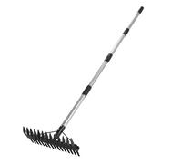 Stainless Steel Yard Tool for Effective Ground Maintenance and Weed Removal with Ergonomic Handle Design Needle Removal Scuffle
