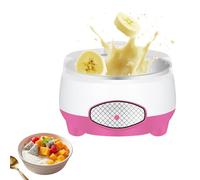 Stainless Steel Yoghurt Maker, Yogurt Maker, Multi-Function Electric Yogurt Machine, 360° Heating, for Organic Yogurt, Natto Maker, Health Gift for Men And Women,Pink