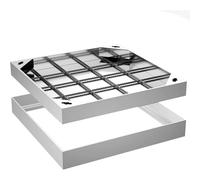 Stainless SteelCover e InvisibleWalkway Hatch for Sewer Pit Floor Installat and Ele Design for Outdoor Use