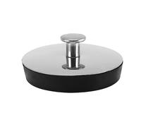 Stainless Steels Bath Plug Universals Drain Stopper Sink Bathtubs Water Stopper Caps for Bathtubs Washbasin Stainless Steels Drain Easy to Use Handle Safe and Enduring