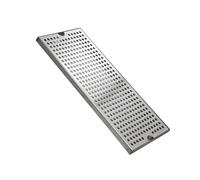 Stainless Steels Beer Drip Tray Metal Beer Towers Drip Pan Surfaces Mount None Drain Tray Metal Kegrator Pad Kitchens