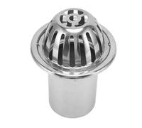 Stainless Steels Rainwater Drainage Gutter Balcony Roof Raise Floor Drain Anti-Clogging Debris Stoppers Fittings Mesh Hole Filter Waste Screen