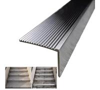 Stainless Steels Stair Edge Protector for Tile Concrete, Outdoor Stair Nosing Strip, Window Sill/Stair Edge Trim, Floor Transition Strip
