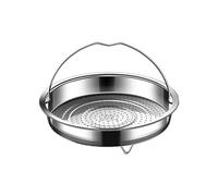 Stainless Steels Steamers Basket With Handle Food Strainer Basket Steaming Pans Grids Vegetable Rack Grid Tray Kitchen