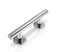 Stainless Straight Grab Rail 35cm - Rust Resistant Shower Rail with Concealed Fixings - Strong Grab Rail for Bathroom Safety - Stylish Hand Rail for Elderly, Disabled Aids and Everyday Support