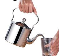 Stainless Tea Kettle | with Fine Filter Long Spout Boiler - Stainless Steel Tea Kettle for Stove Top,for Camping Travel Office Home Coffee Water Kitchen