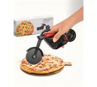 Stainless Tool for Pizza with Unique Motorcycle Design - Gift Box Included, Kitchen Tool for Motorcyclists Lovers