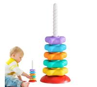 Stainless Toys For Little Children | Beginning Of Rainbow Star In Shape | Educational Stackable For Early Development | Game Safe For Children From 12 Months Up